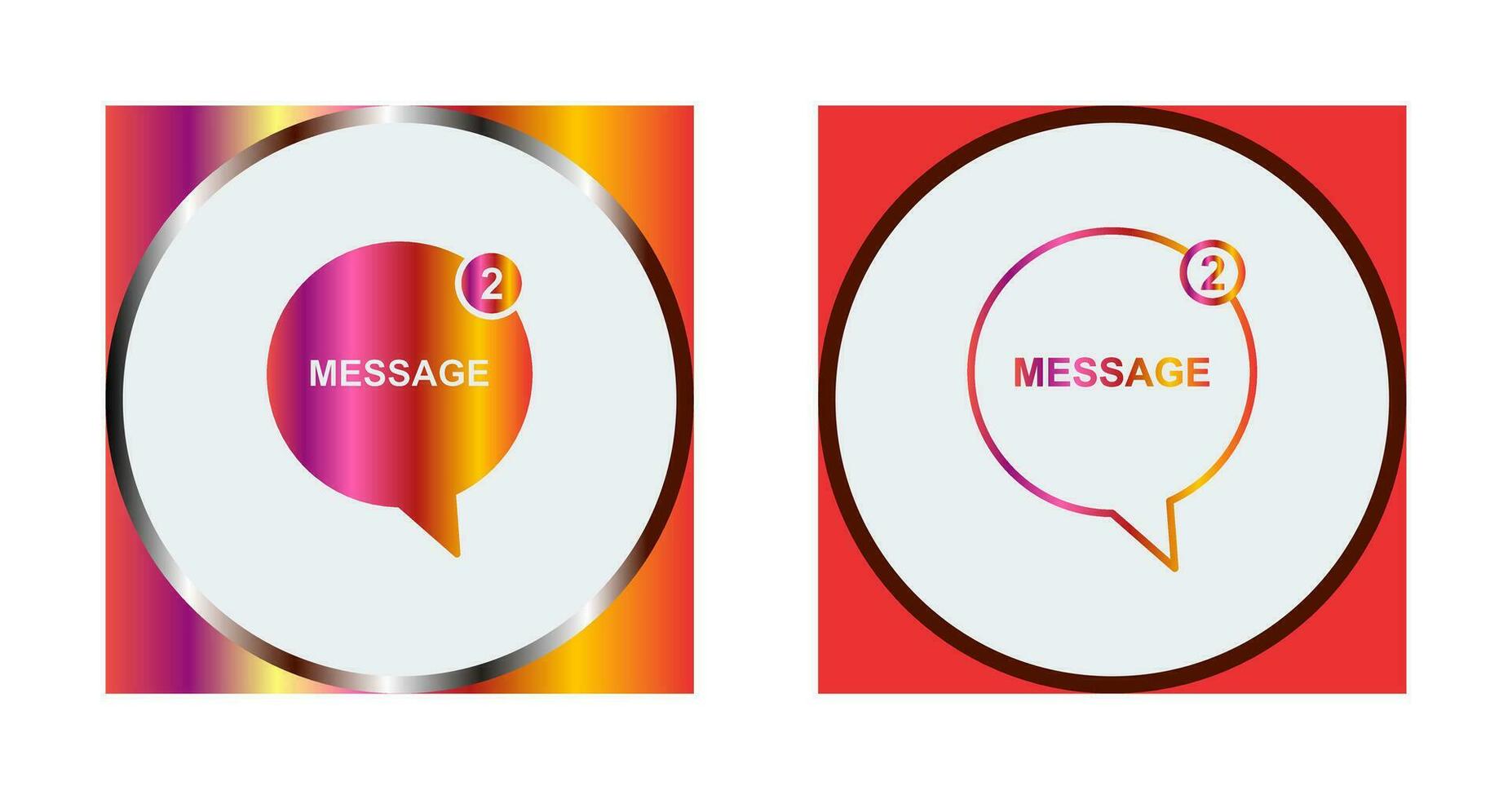 Message Bubbles Vector Icon