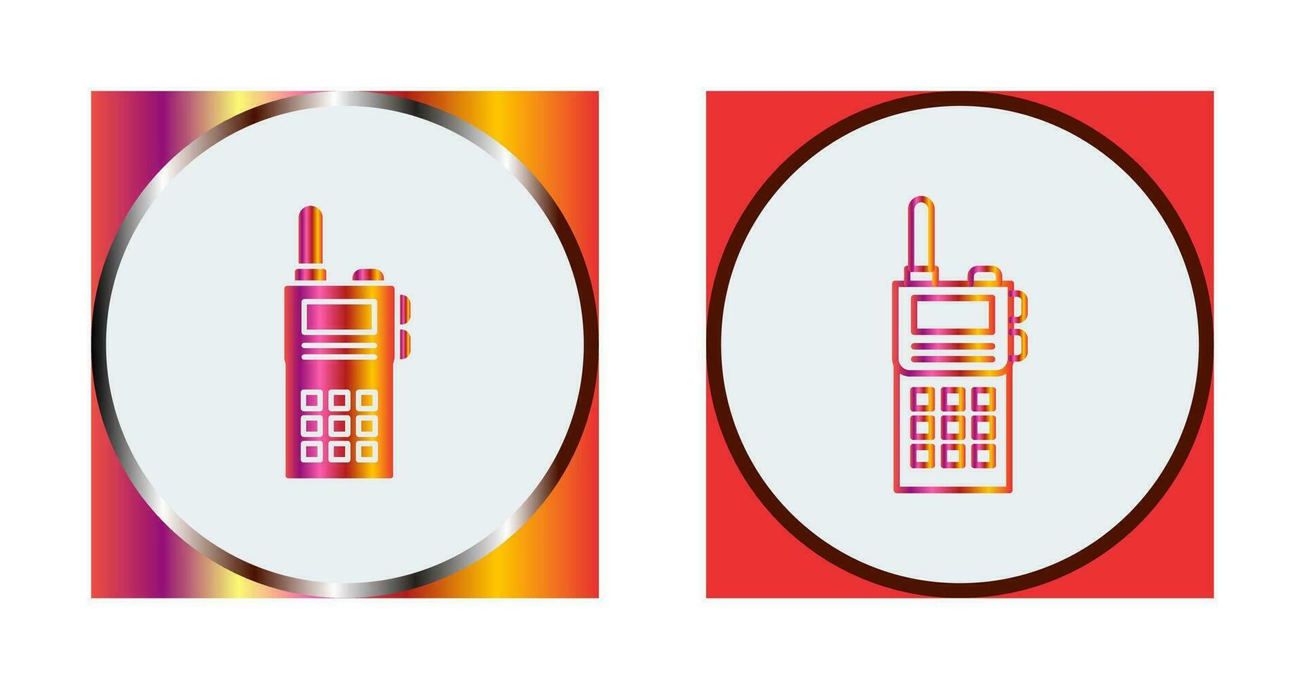 Walkie Talkie Vector Icon