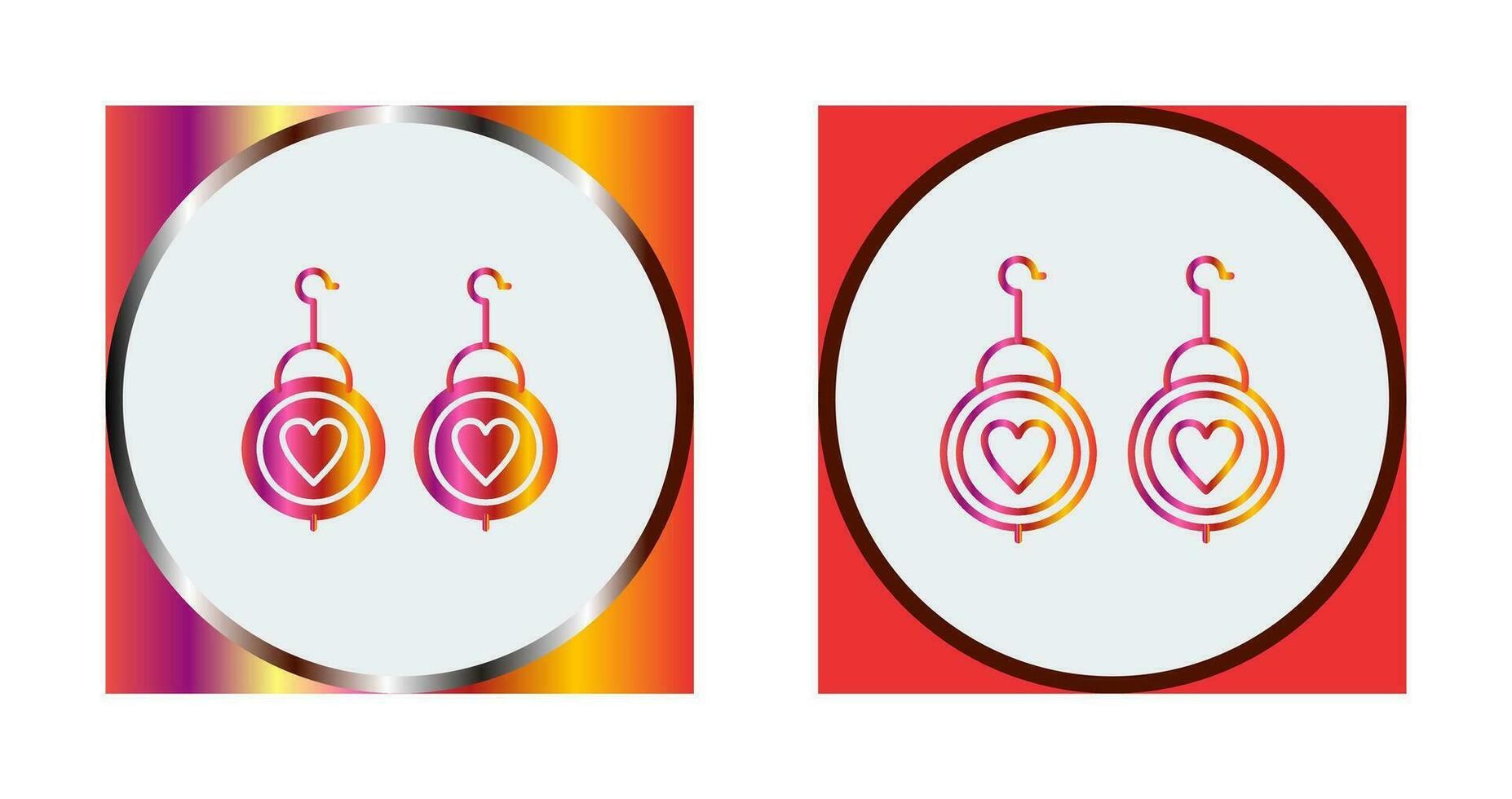 Earrings Vector Icon