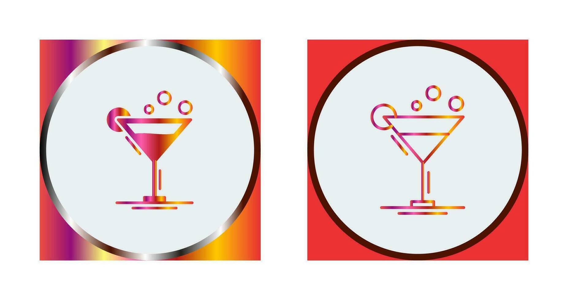 Cocktail Vector Icon