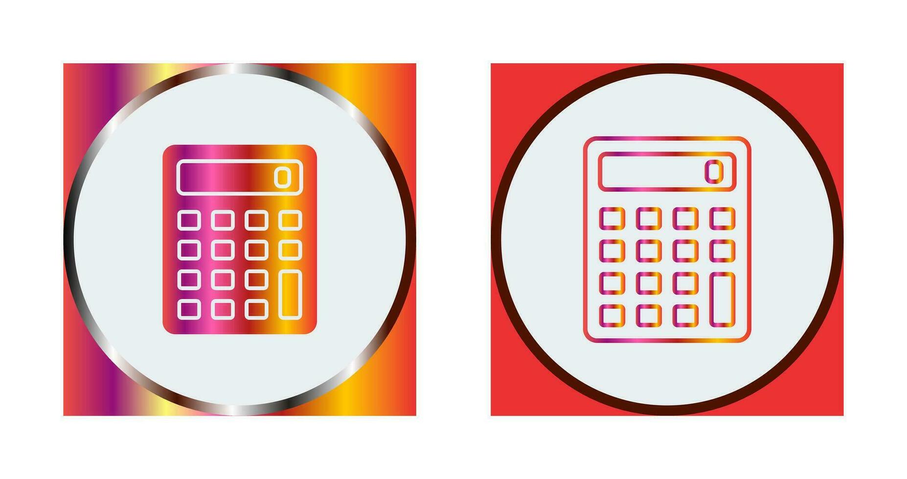 icono de vector de calculadora