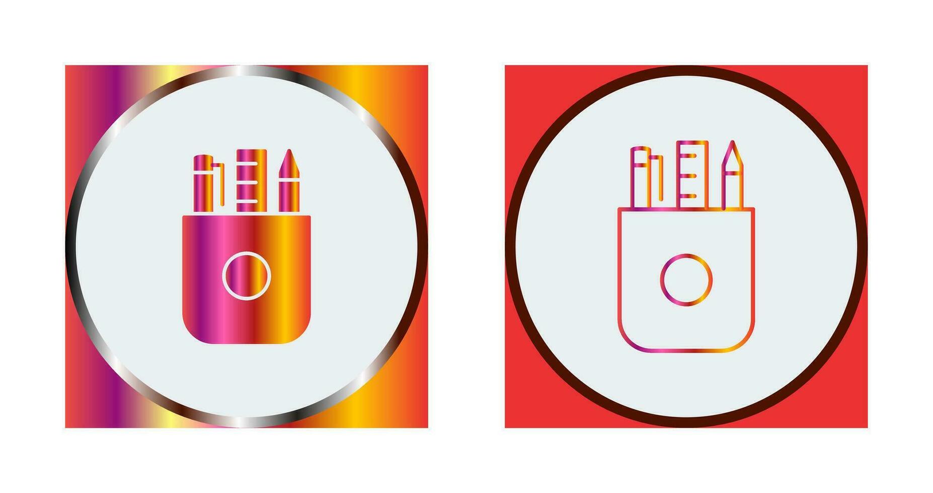 Unique Stationery Vector Icon