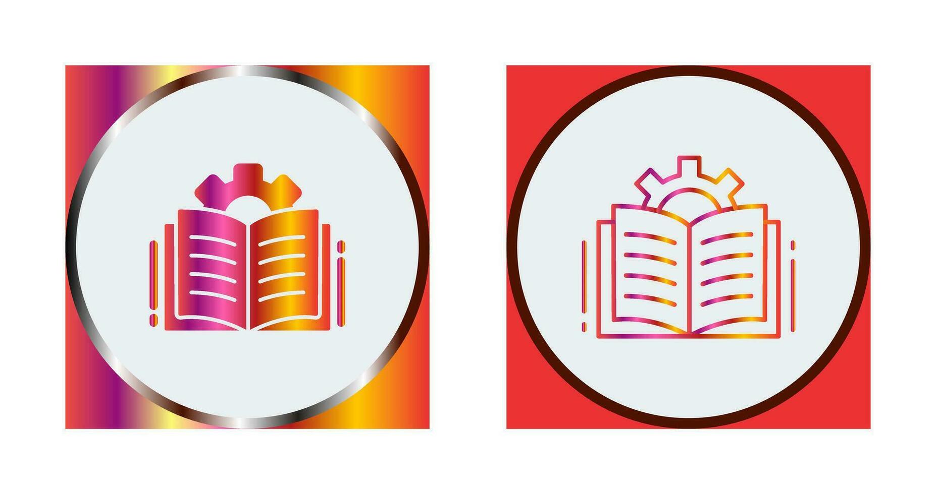 Open Book Vector Icon