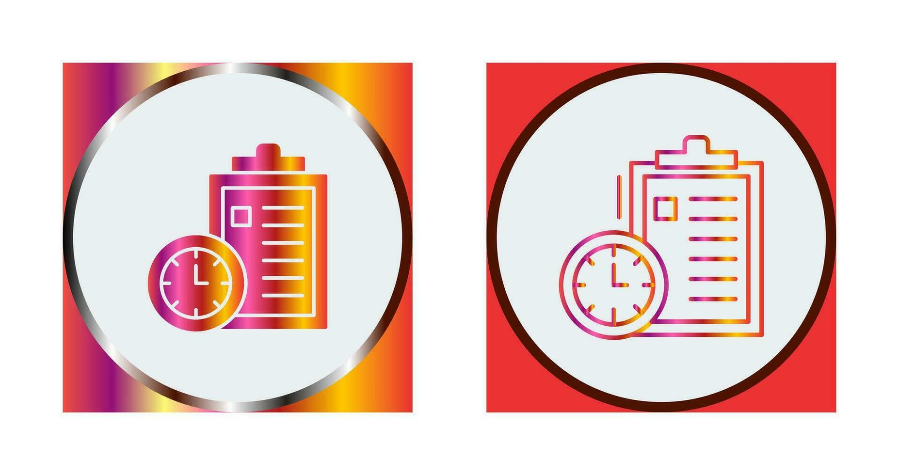 Time Management Vector Icon