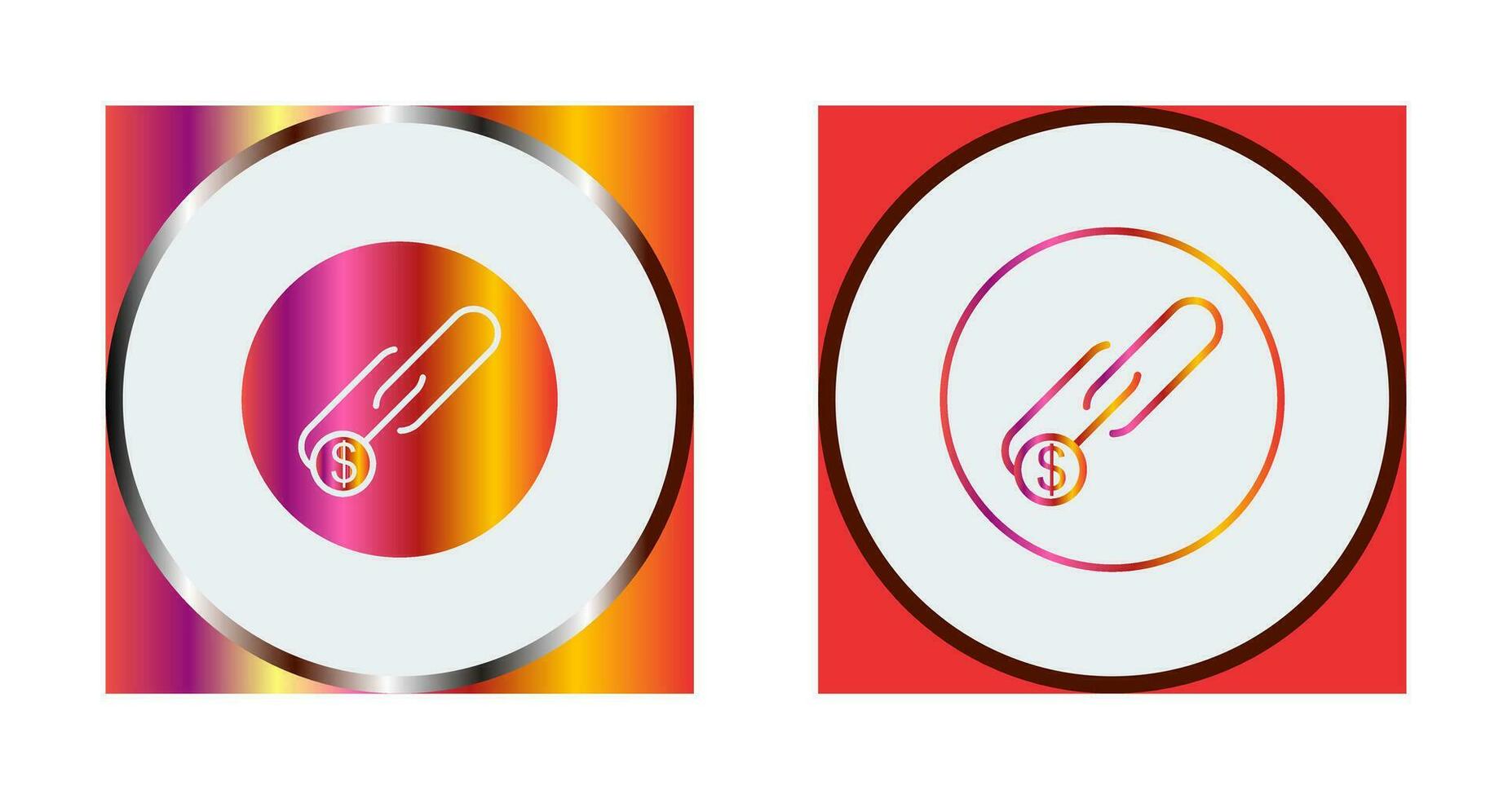 Unique Link Sales Vector Icon