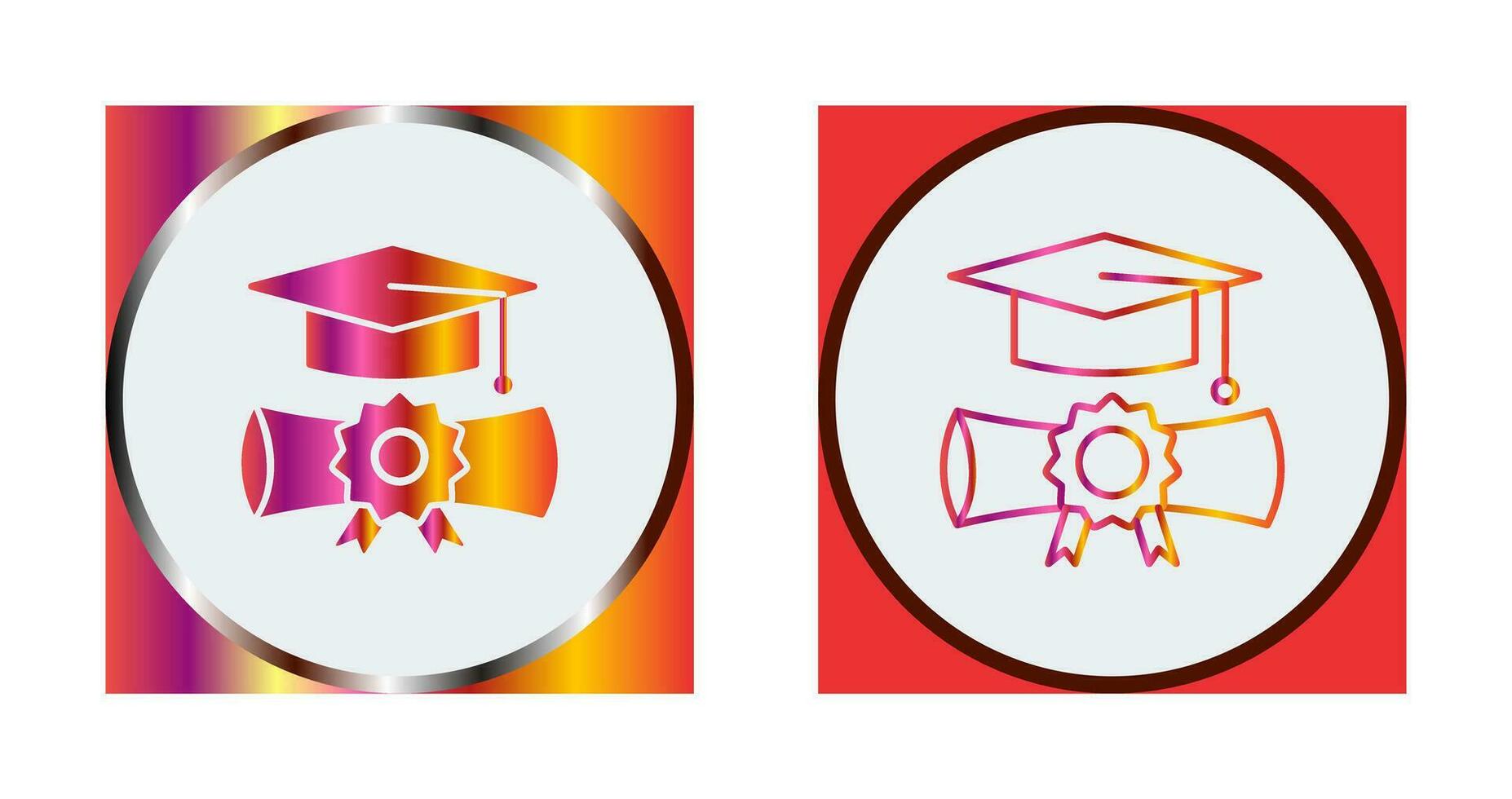 icono de vector de graduación