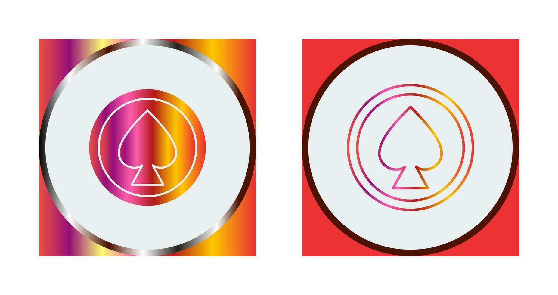 Unique Spade Vector Icon