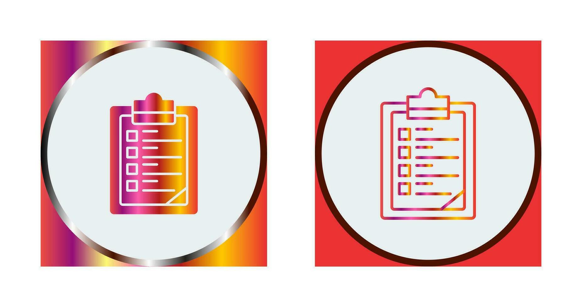 Clipboard Vector Icon