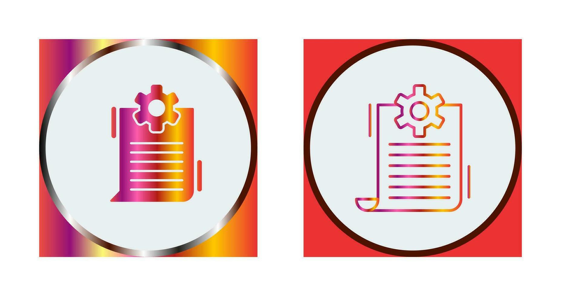 Content Management Vector Icon