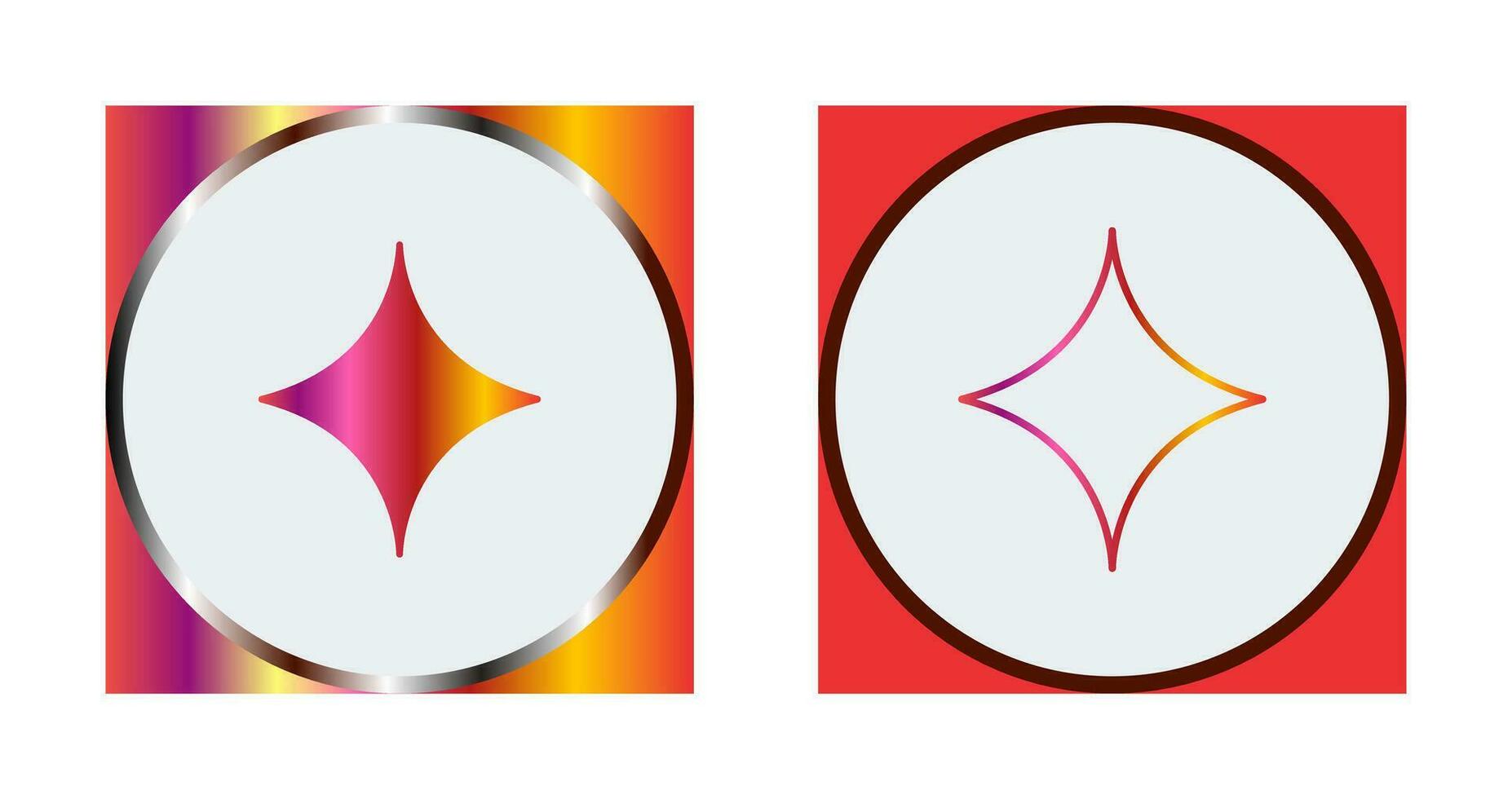 Unique Diamond Vector Icon