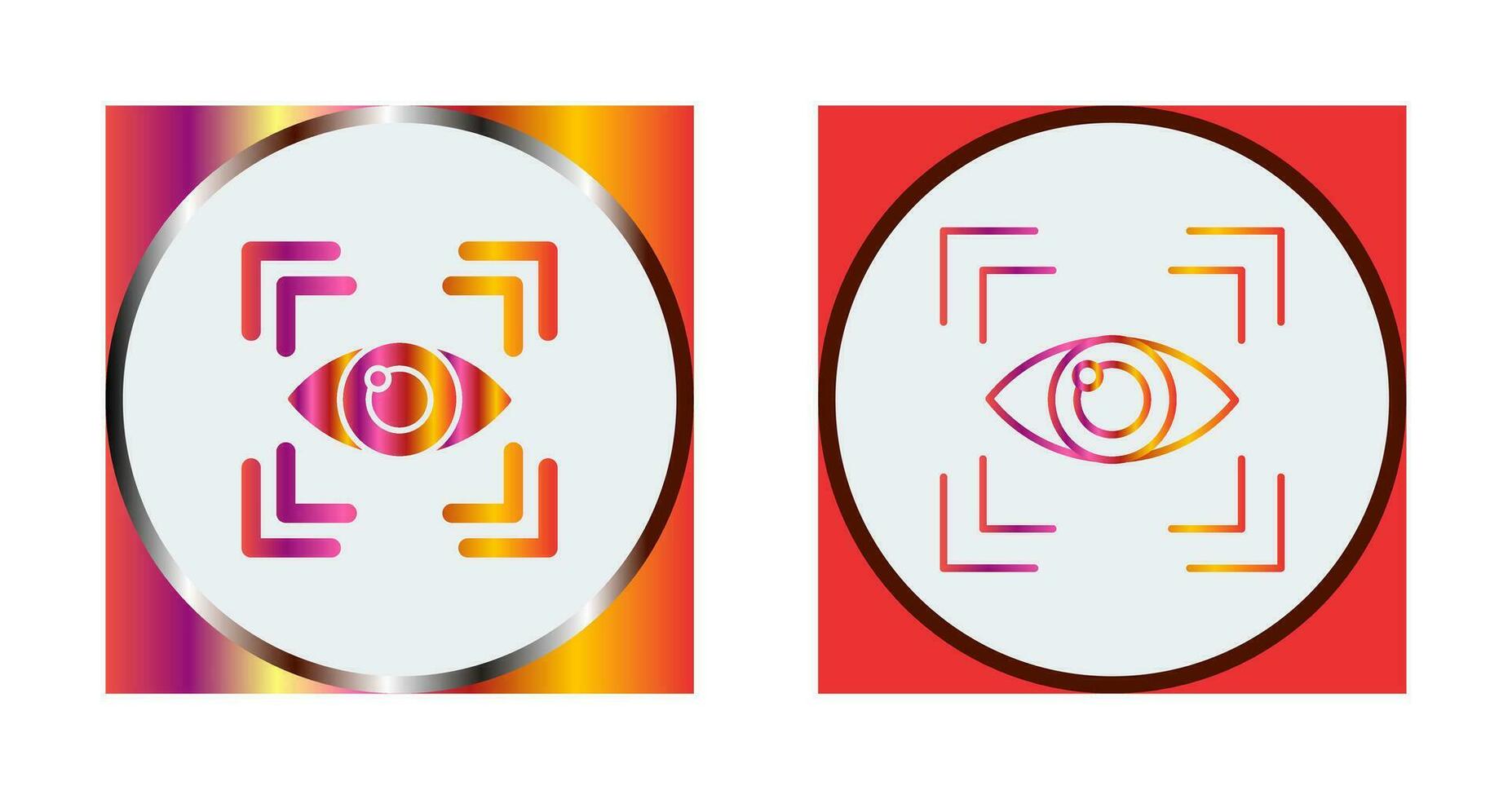 Eye Scan Vector Icon