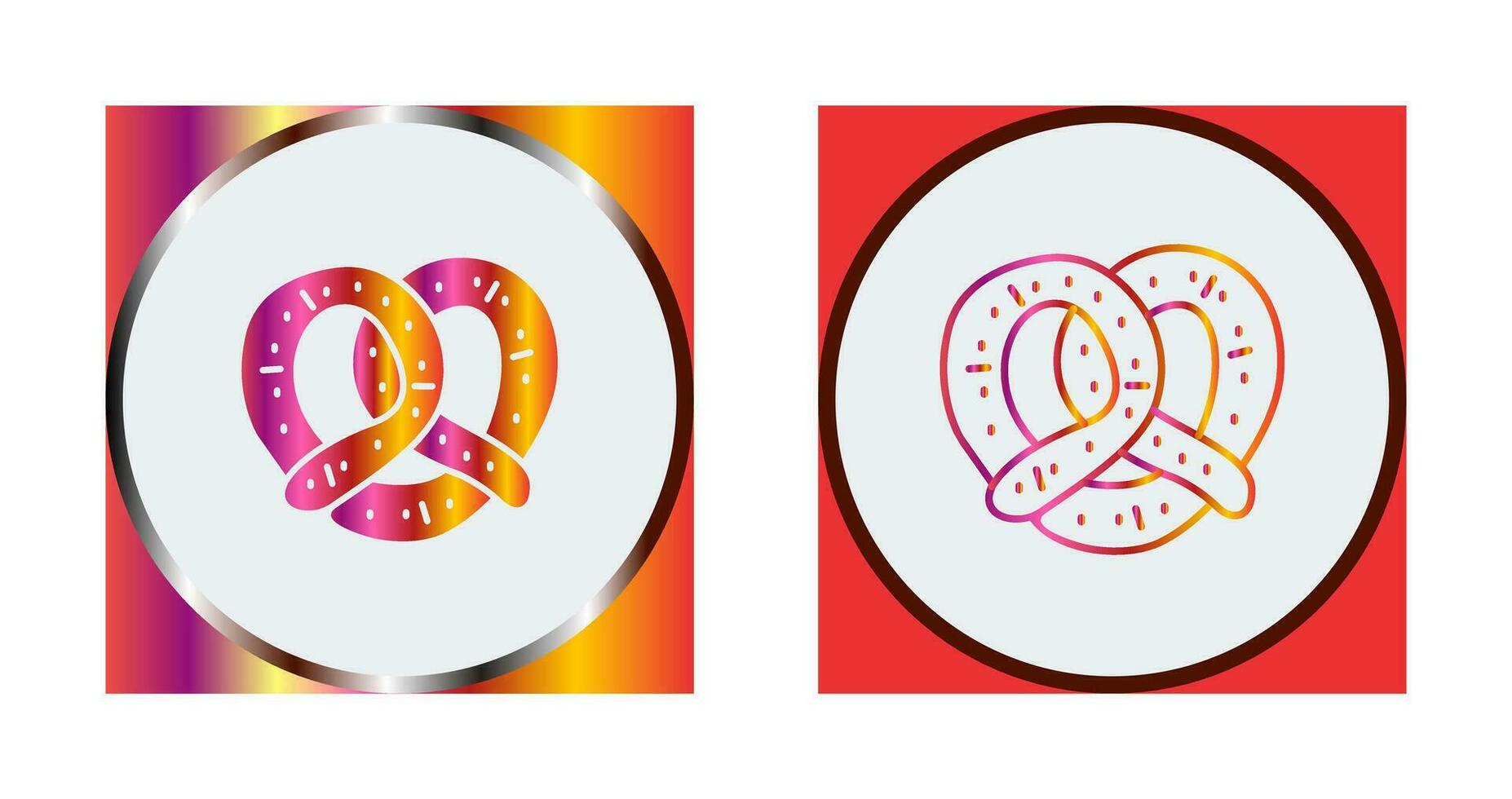Pretzel Vector Icon