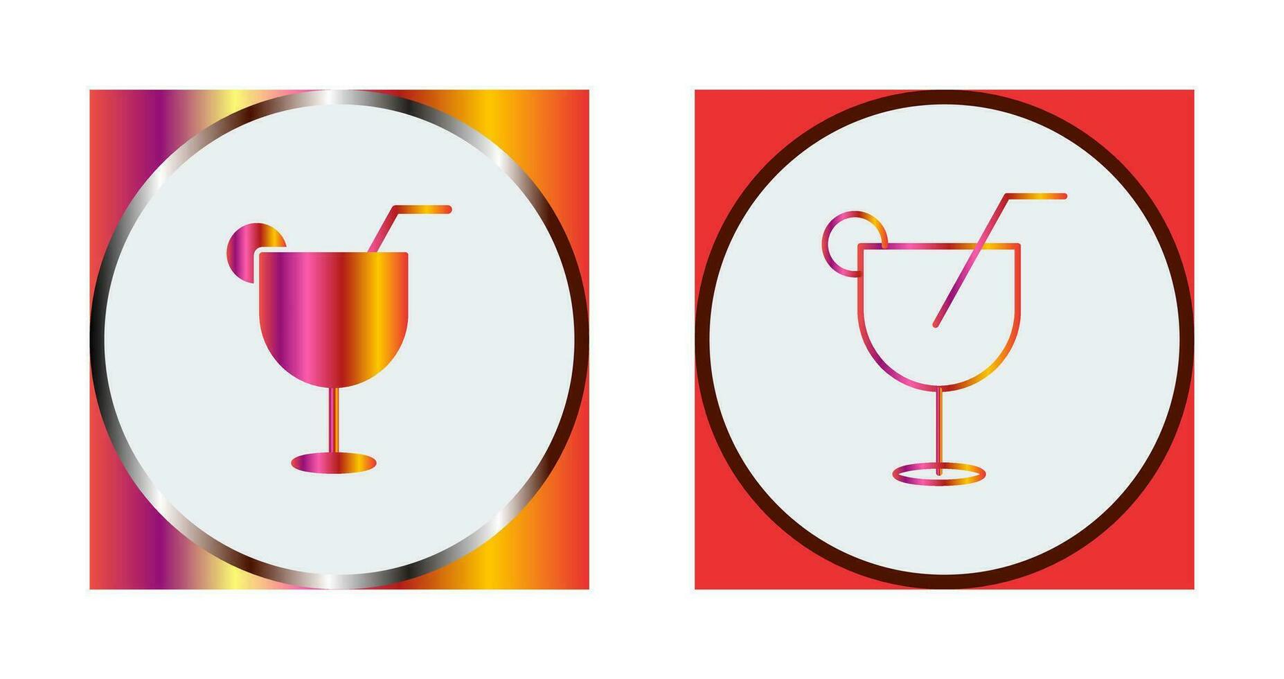 Unique Drinks Vector Icon