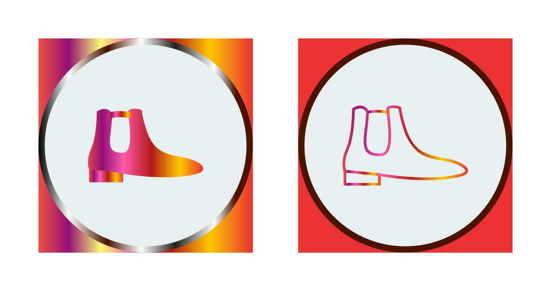 Men's Boots Vector Icon