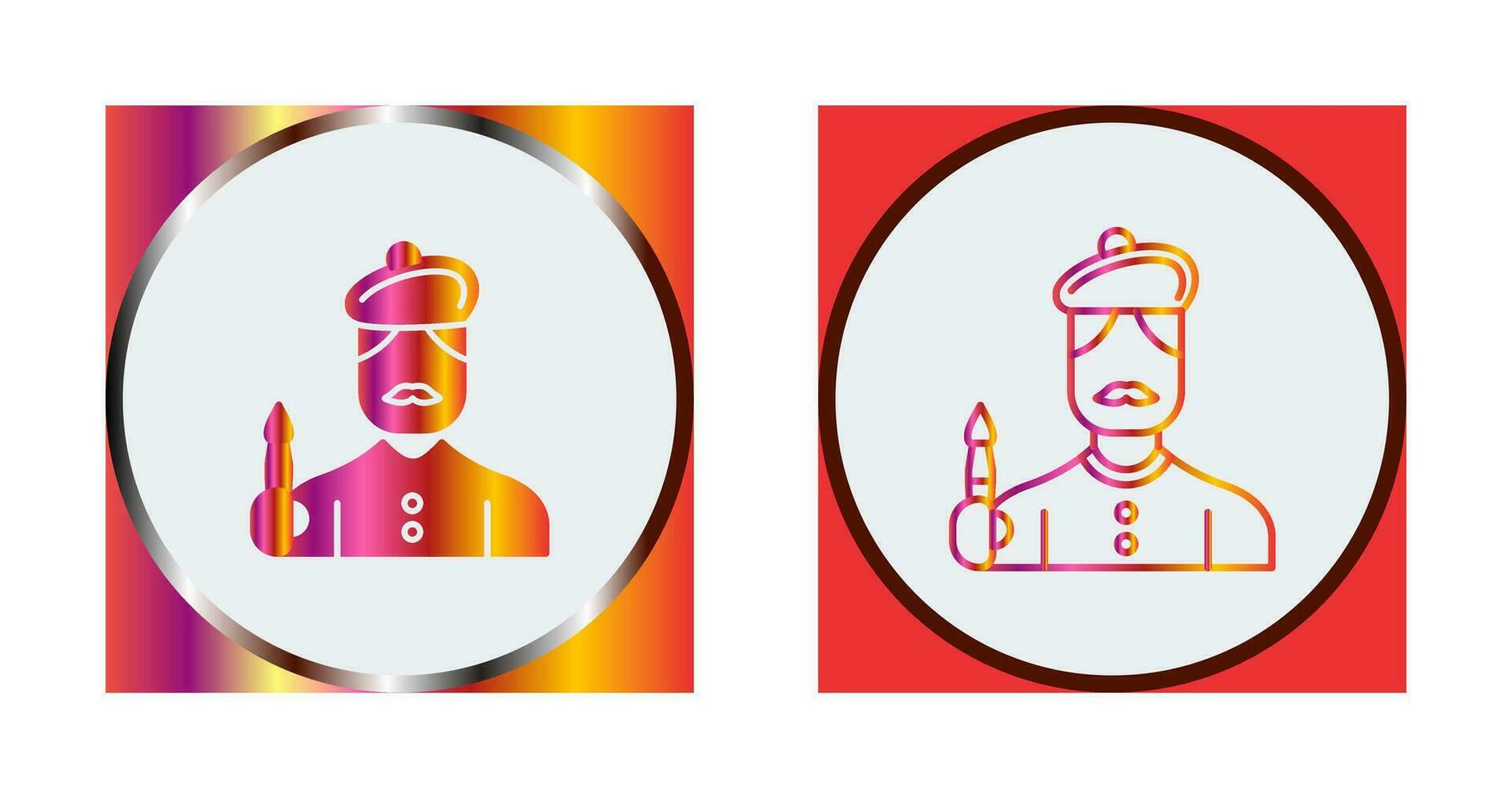 Artist Vector Icon