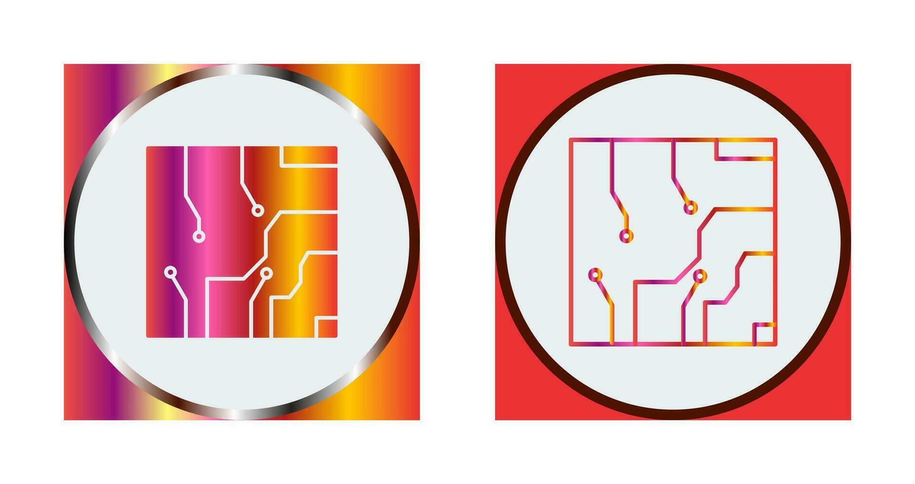 Electrical circuit Vector Icon
