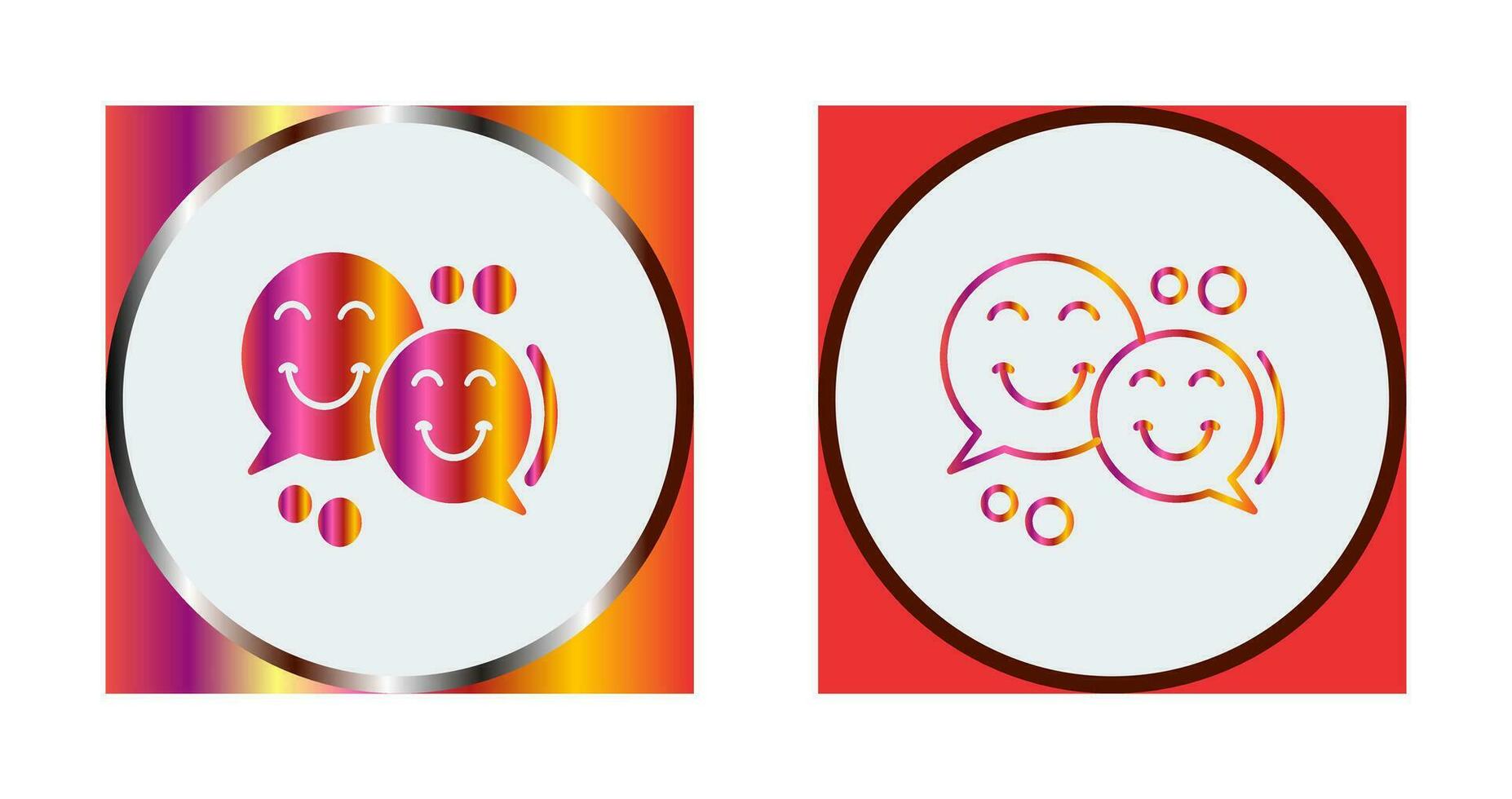 Chatting Vector Icon