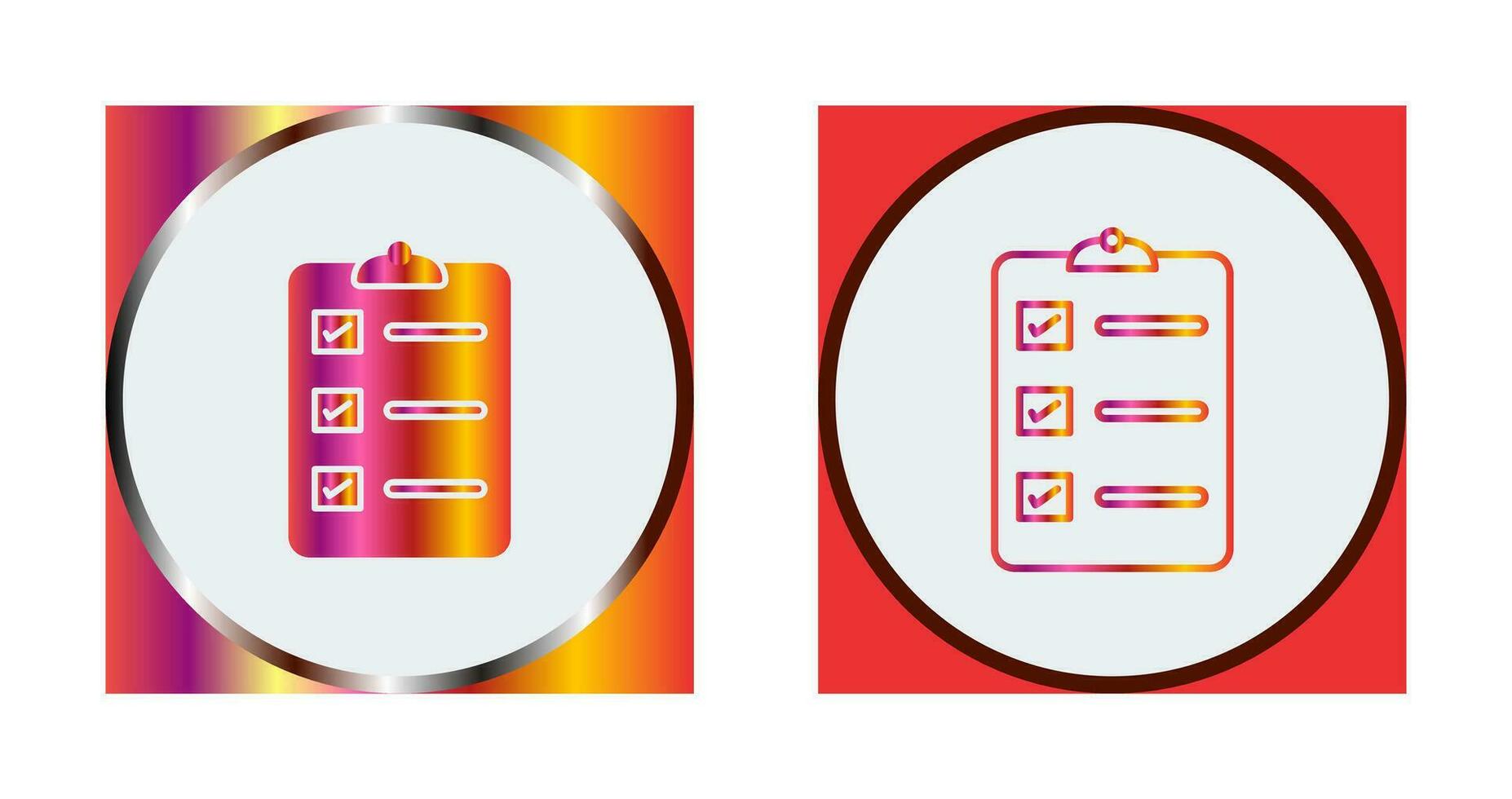 Unique Orders List Vector Icon