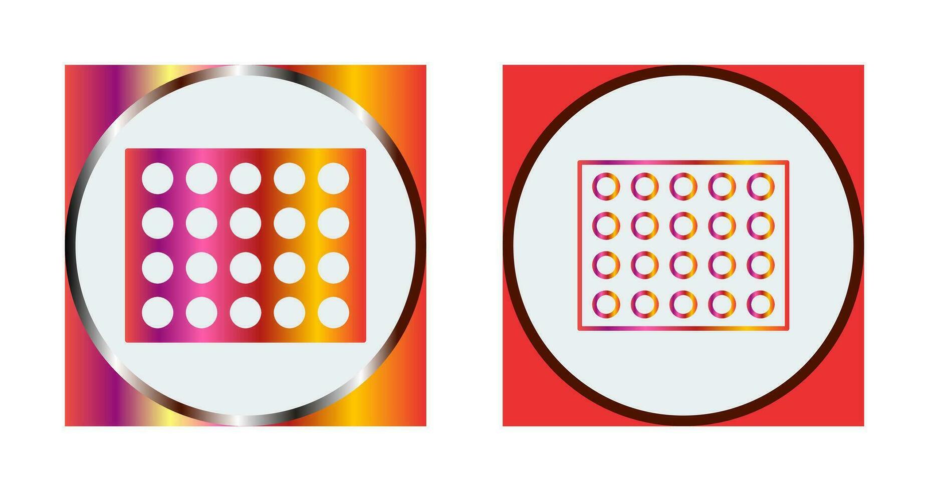 Colored Palette Vector Icon