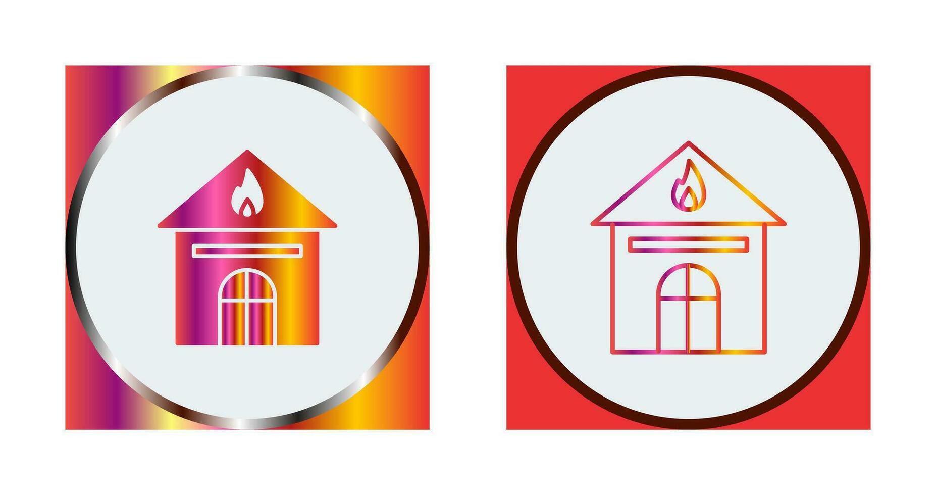 Unique Fire Brigade Vector Icon