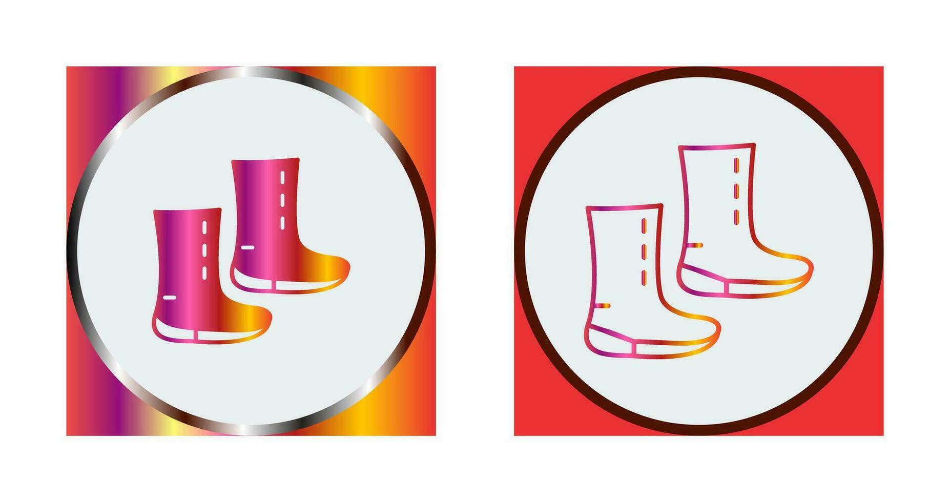 Unique Boots Vector Icon