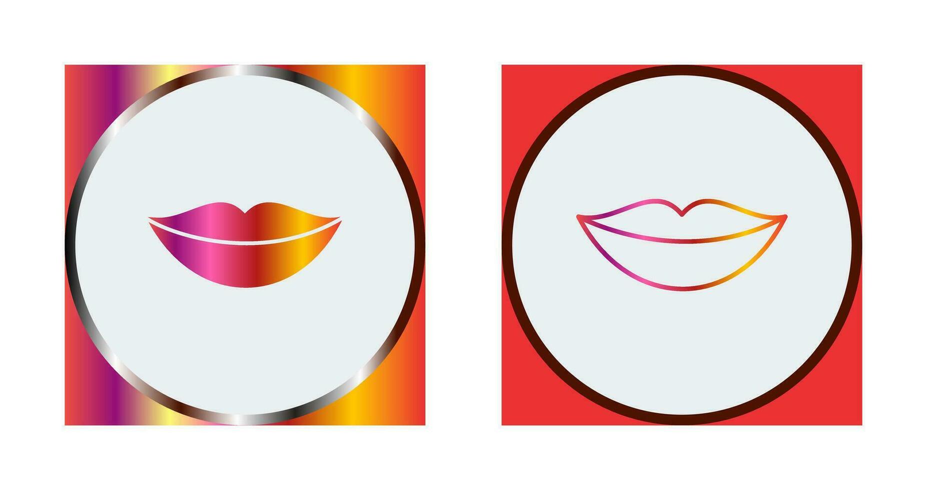 Lips Vector Icon