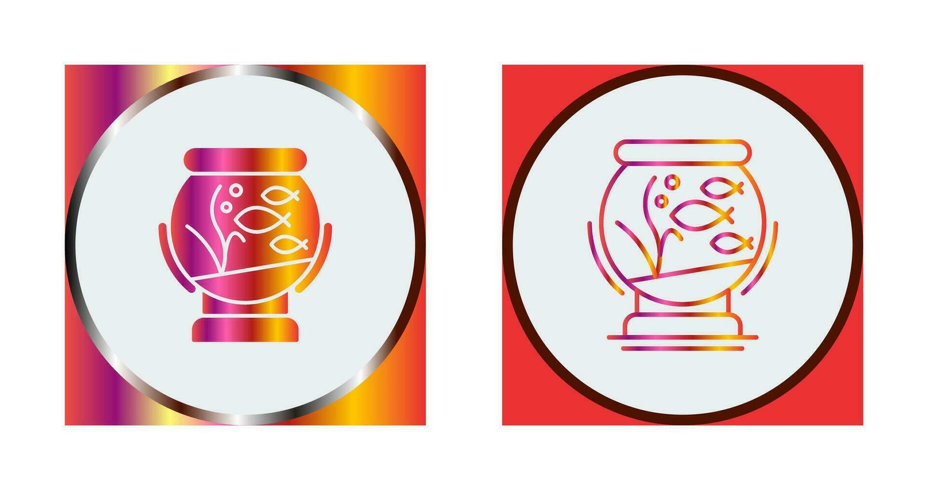 Fishbowl Vector Icon