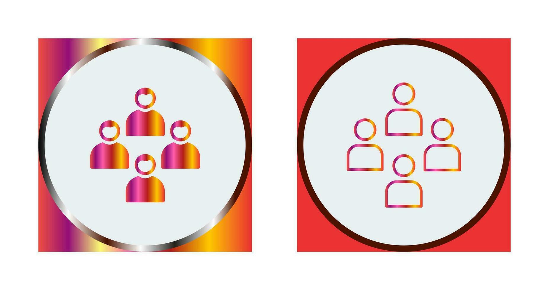 Network Group Vector Icon