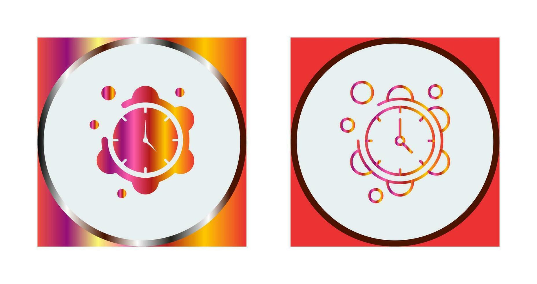 Clock Vector Icon