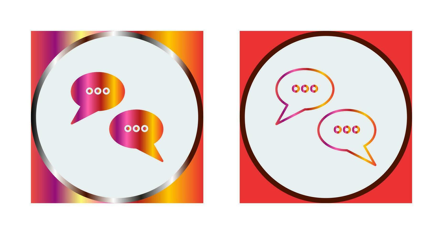 Conversation Bubbles Vector Icon