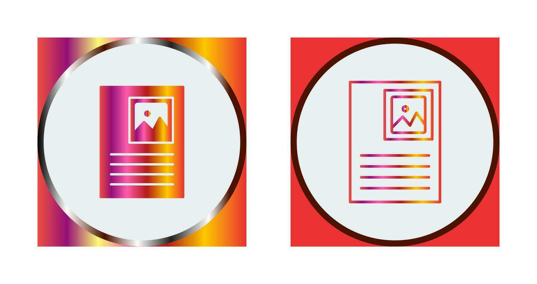 Picture Attachment Vector Icon