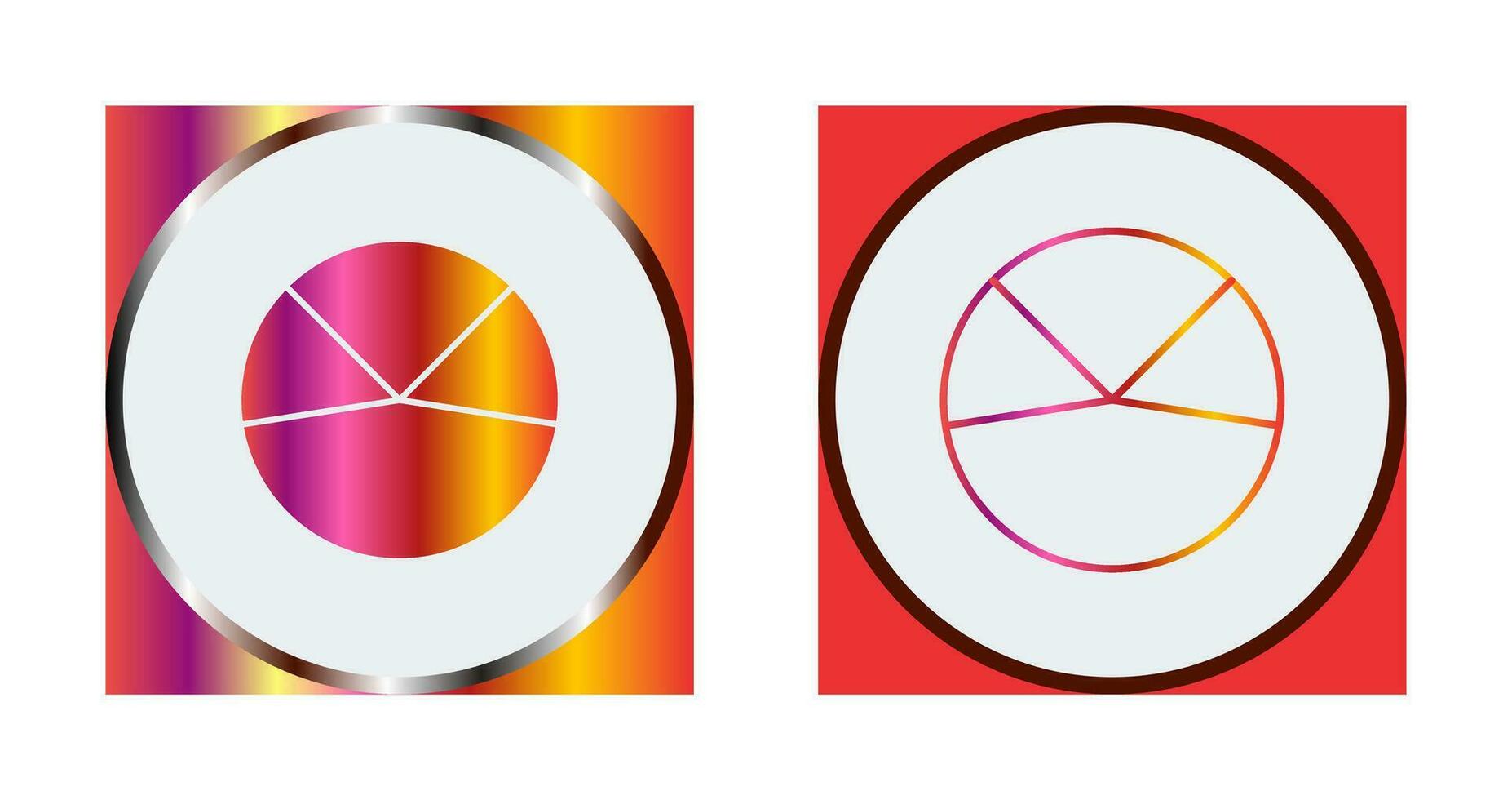 Pie Chart Analysis Vector Icon