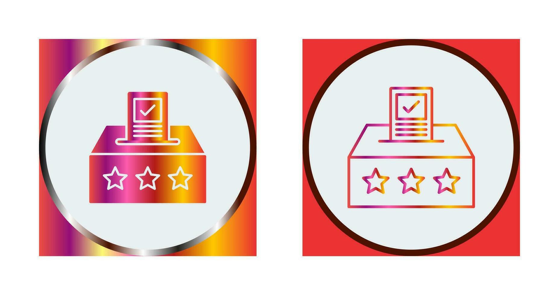 Ballot Vector Icon