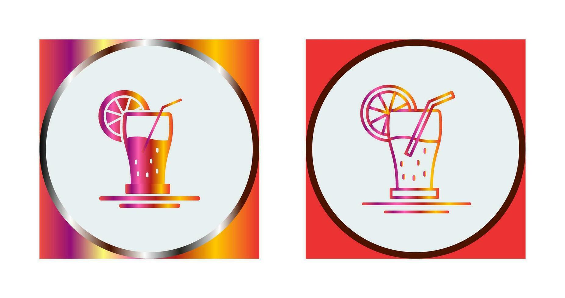 Orange Juice Vector Icon