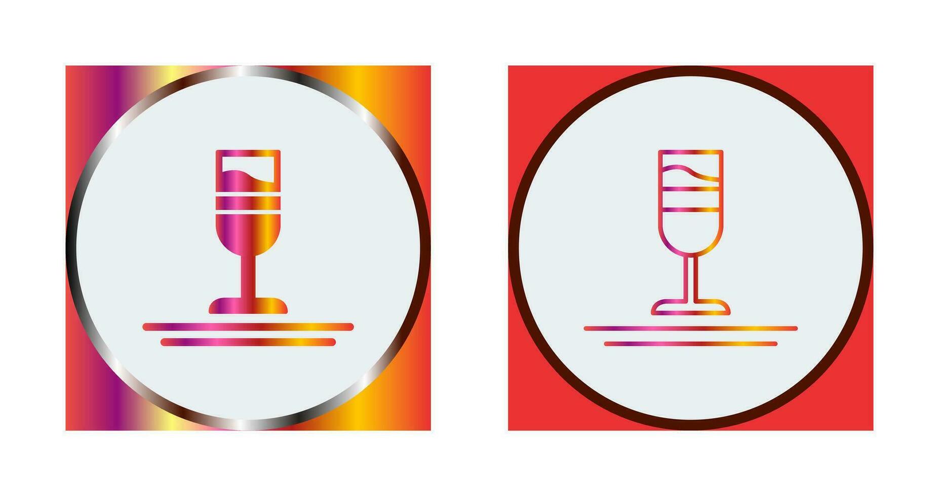 Rainbow Drink Vector Icon