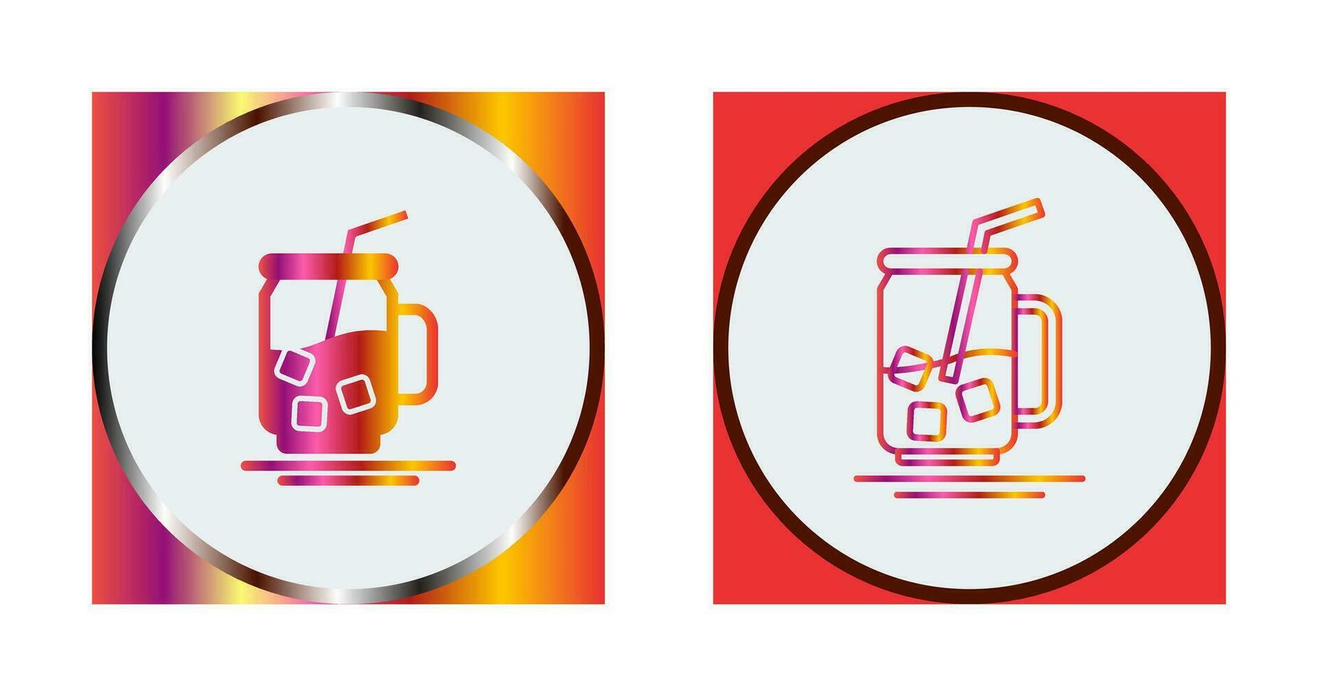 Iced Tea Vector Icon