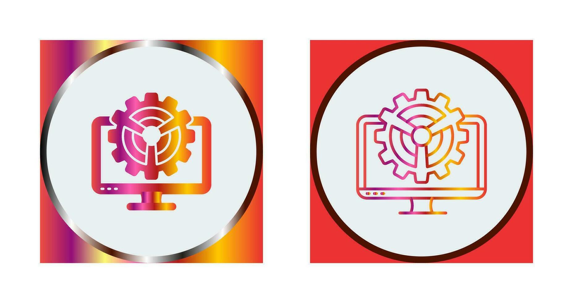 Monitor Vector Icon