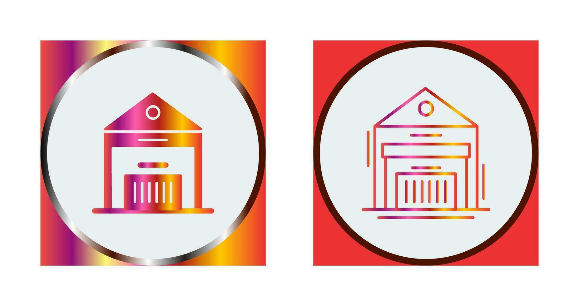 Warehouse Vector Icon