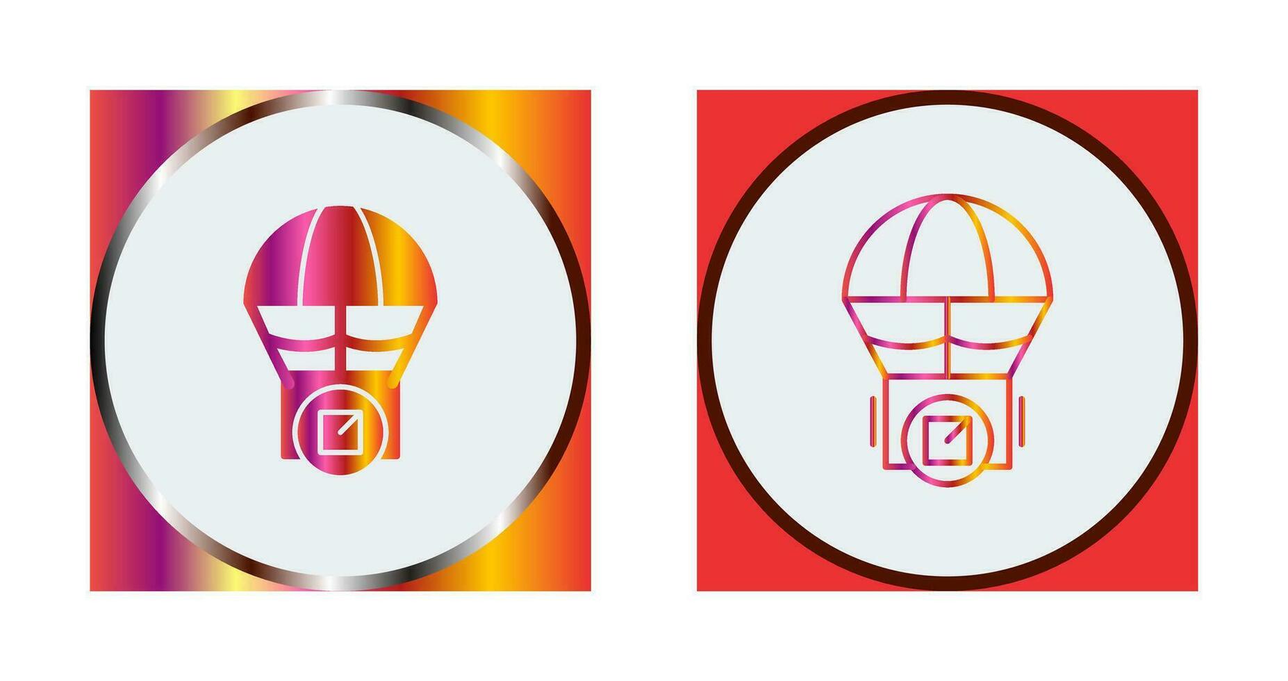 Parachute Vector Icon