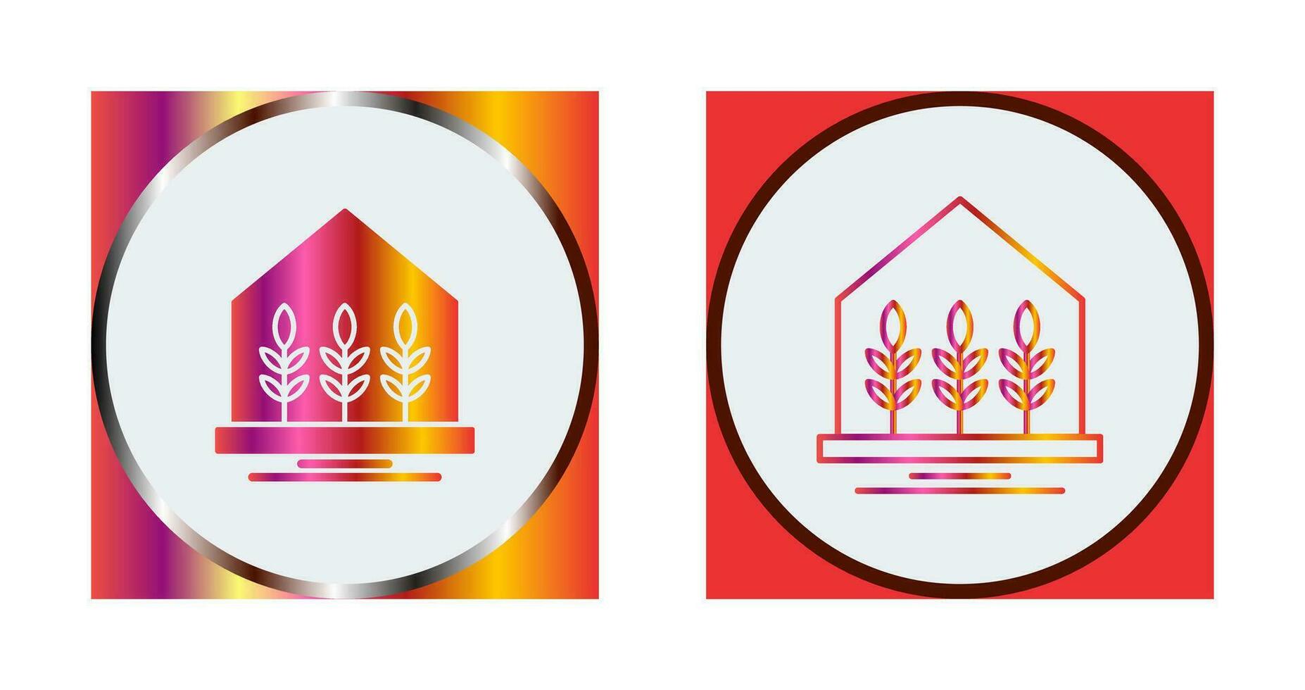 Farm House Vector Icon