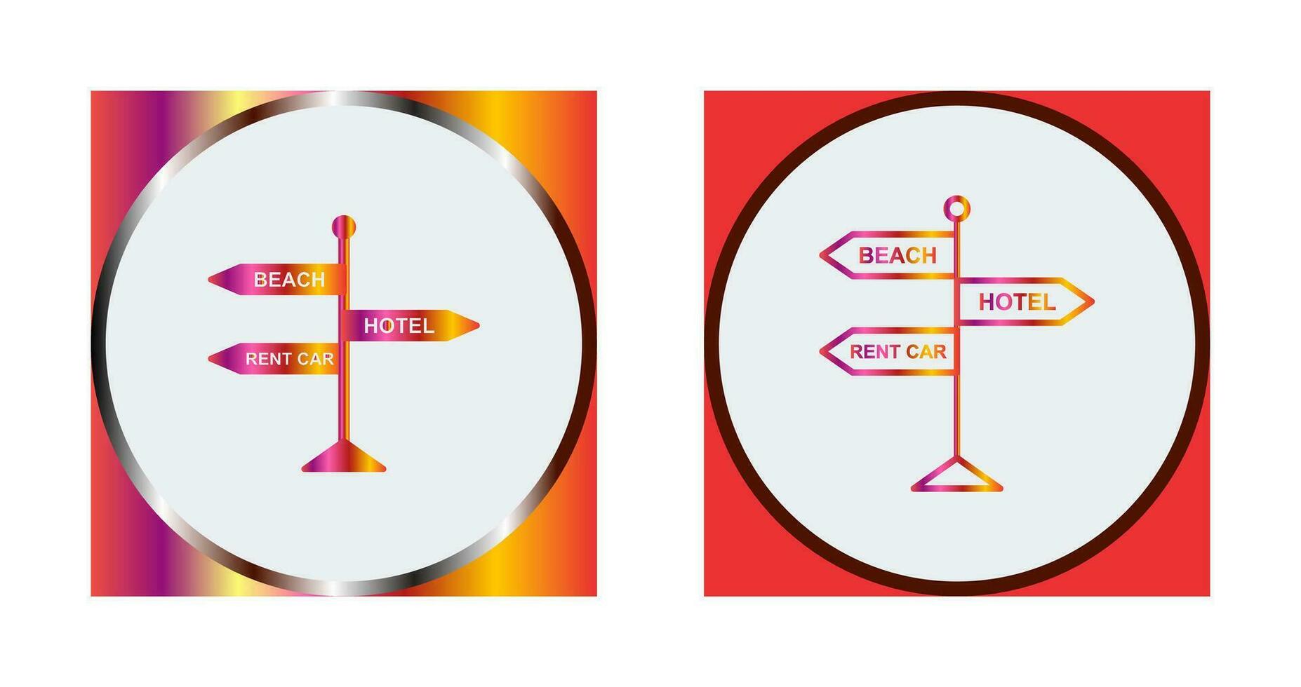 Signboard Vector Icon