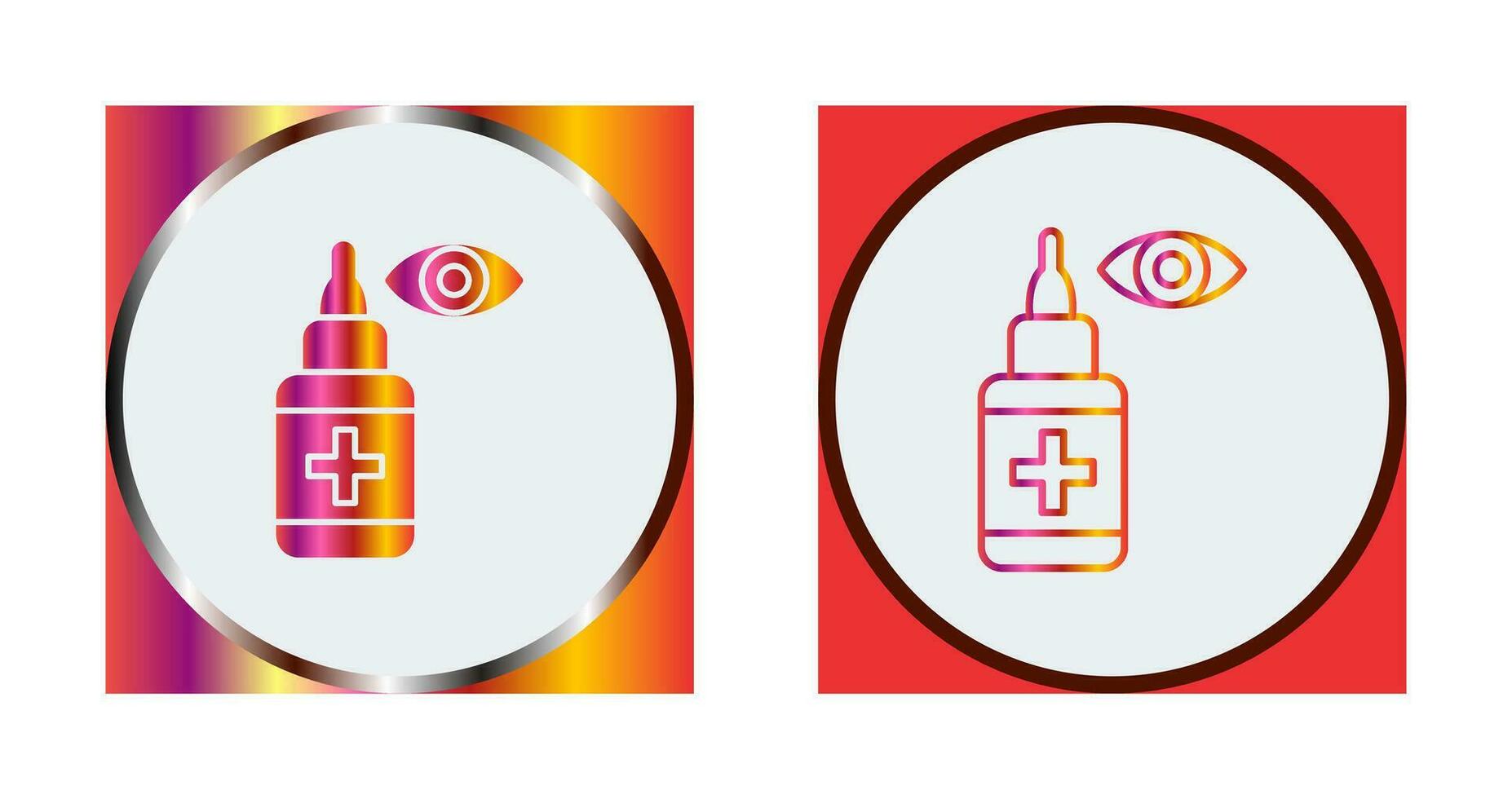 Eye Drop Vector Icon