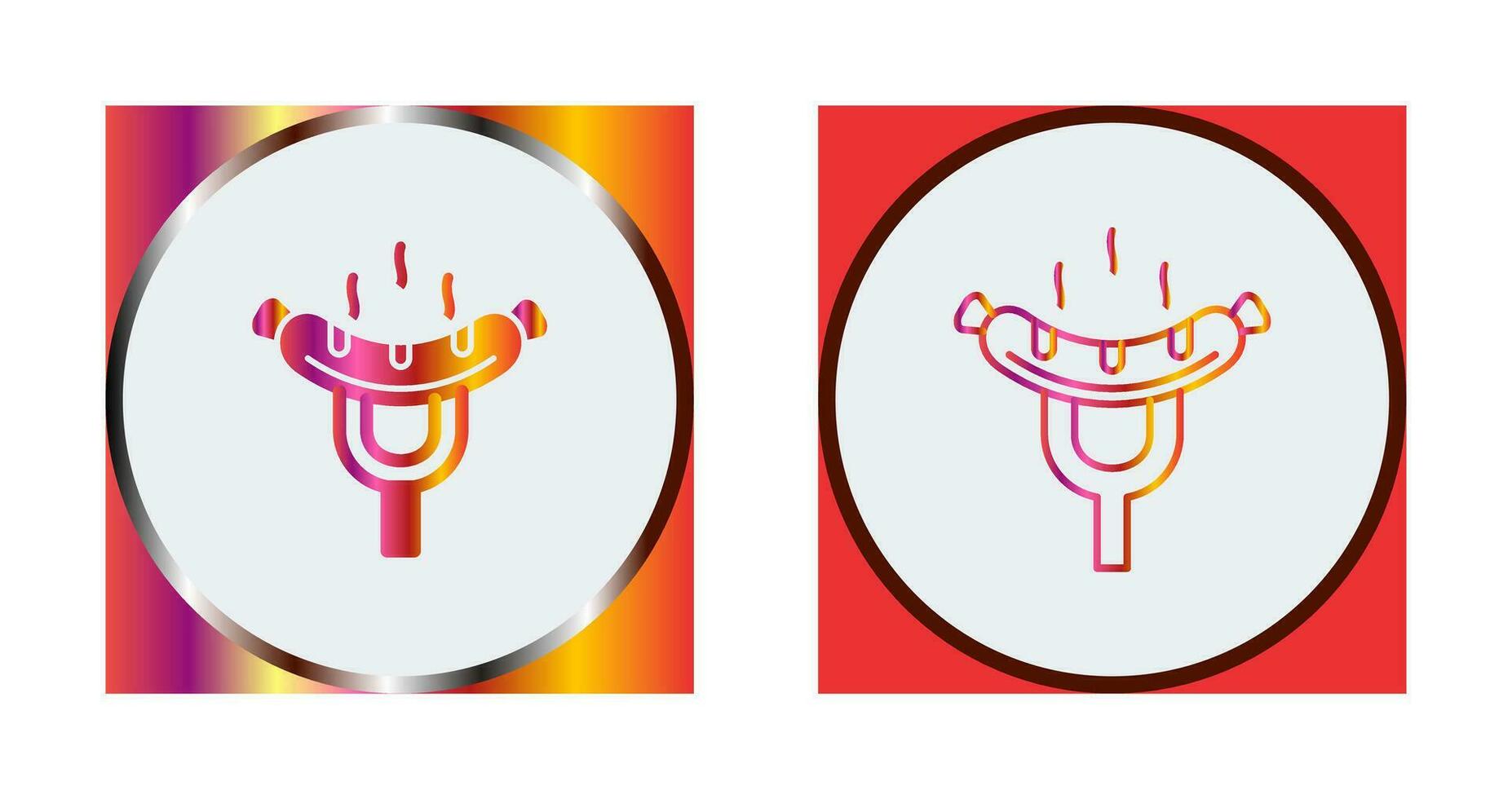 Sausage Vector Icon