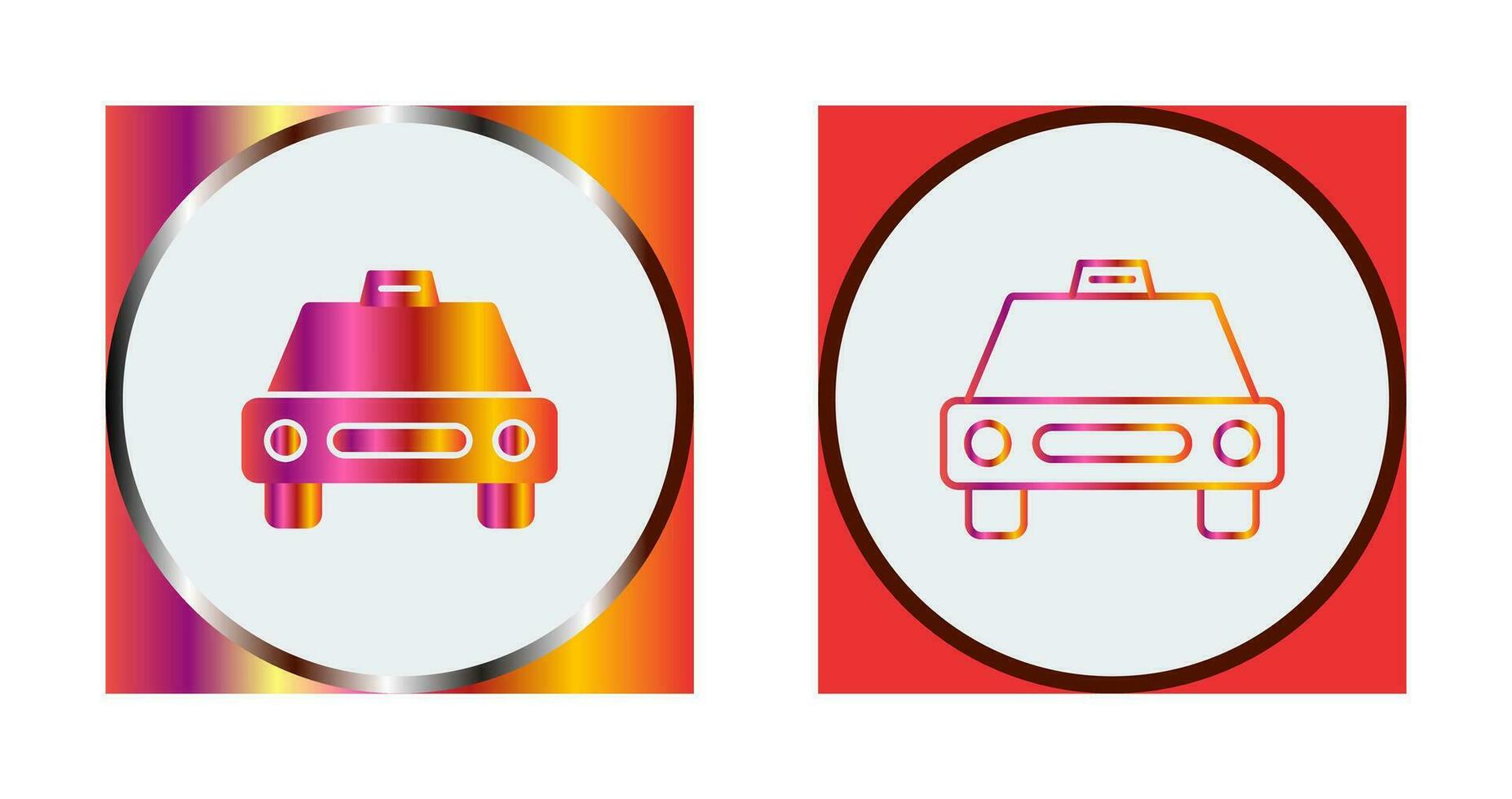 Cab Vector Icon