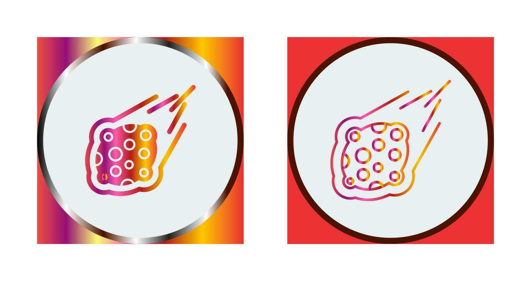 Meteorite Vector Icon