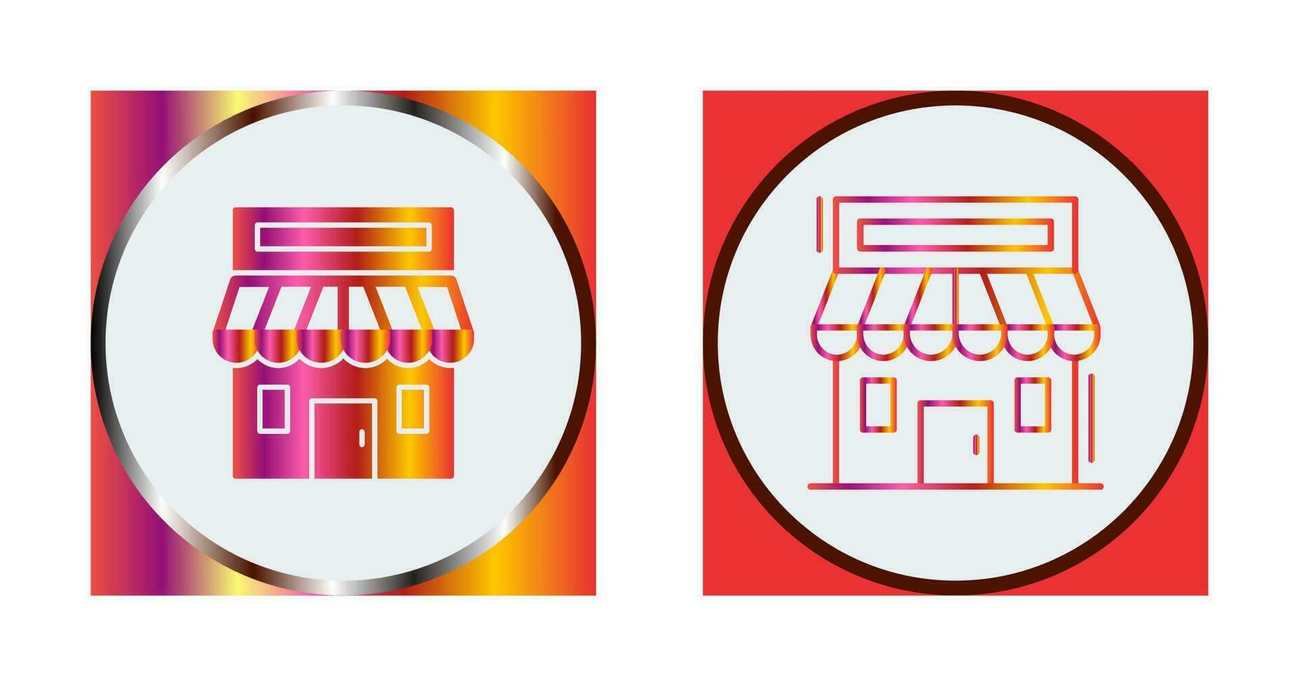 Retail Place Vector Icon