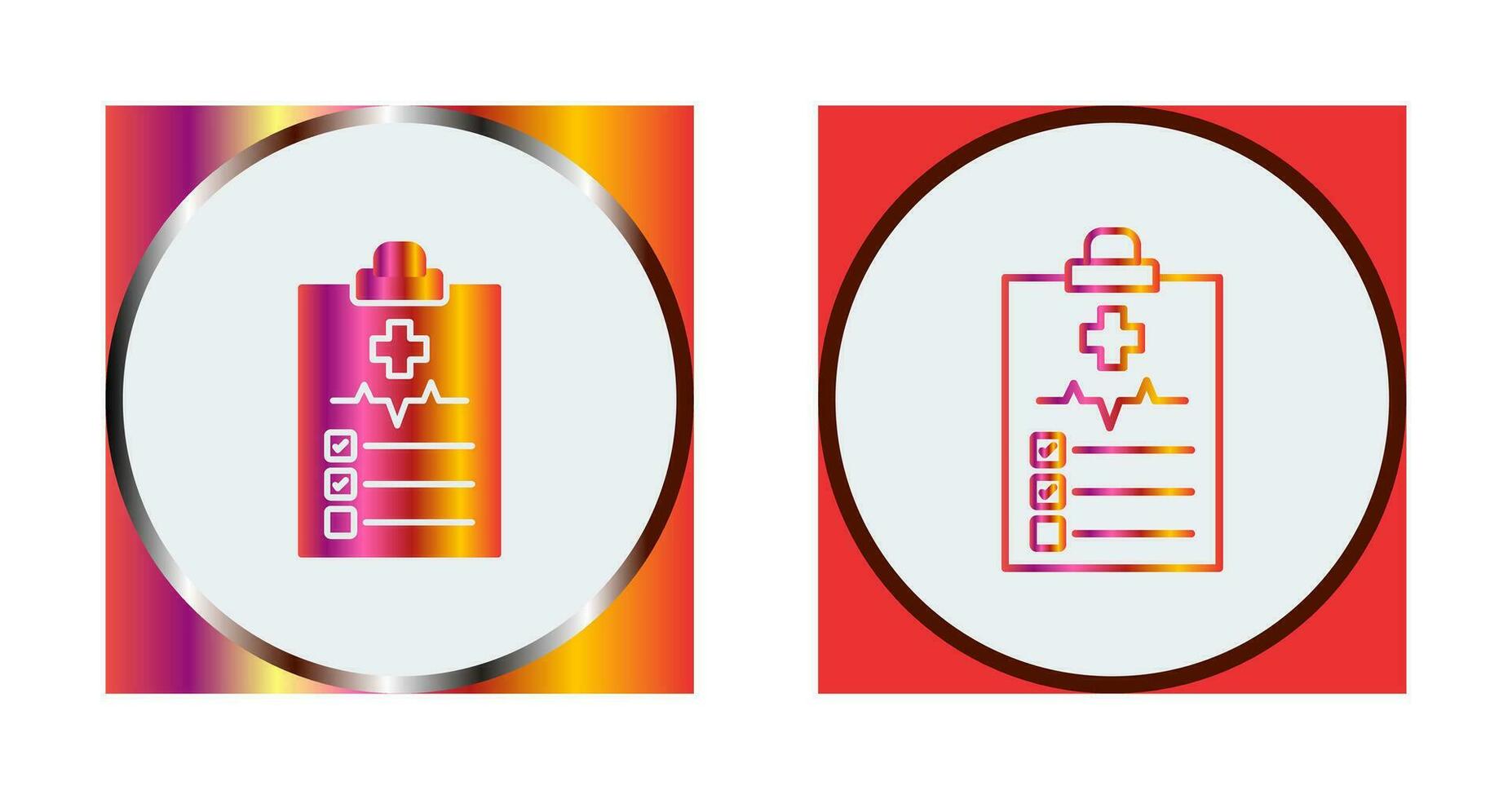 Medical History Vector Icon