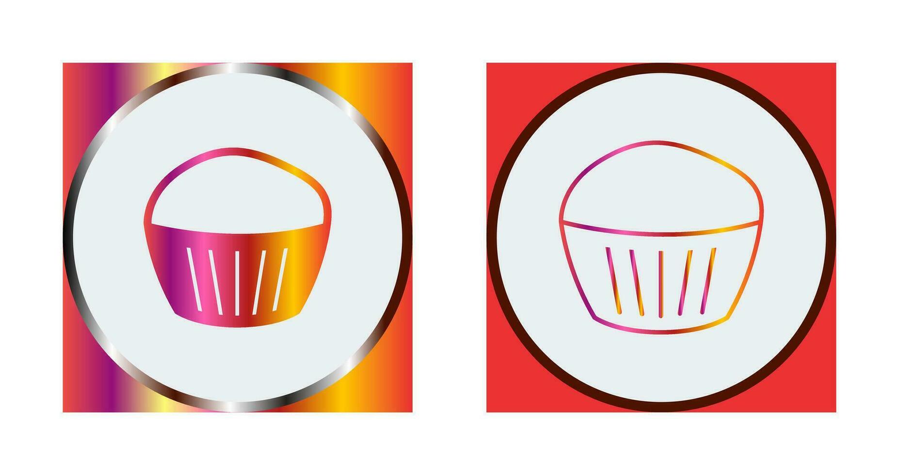 Chocolate Muffin Vector Icon