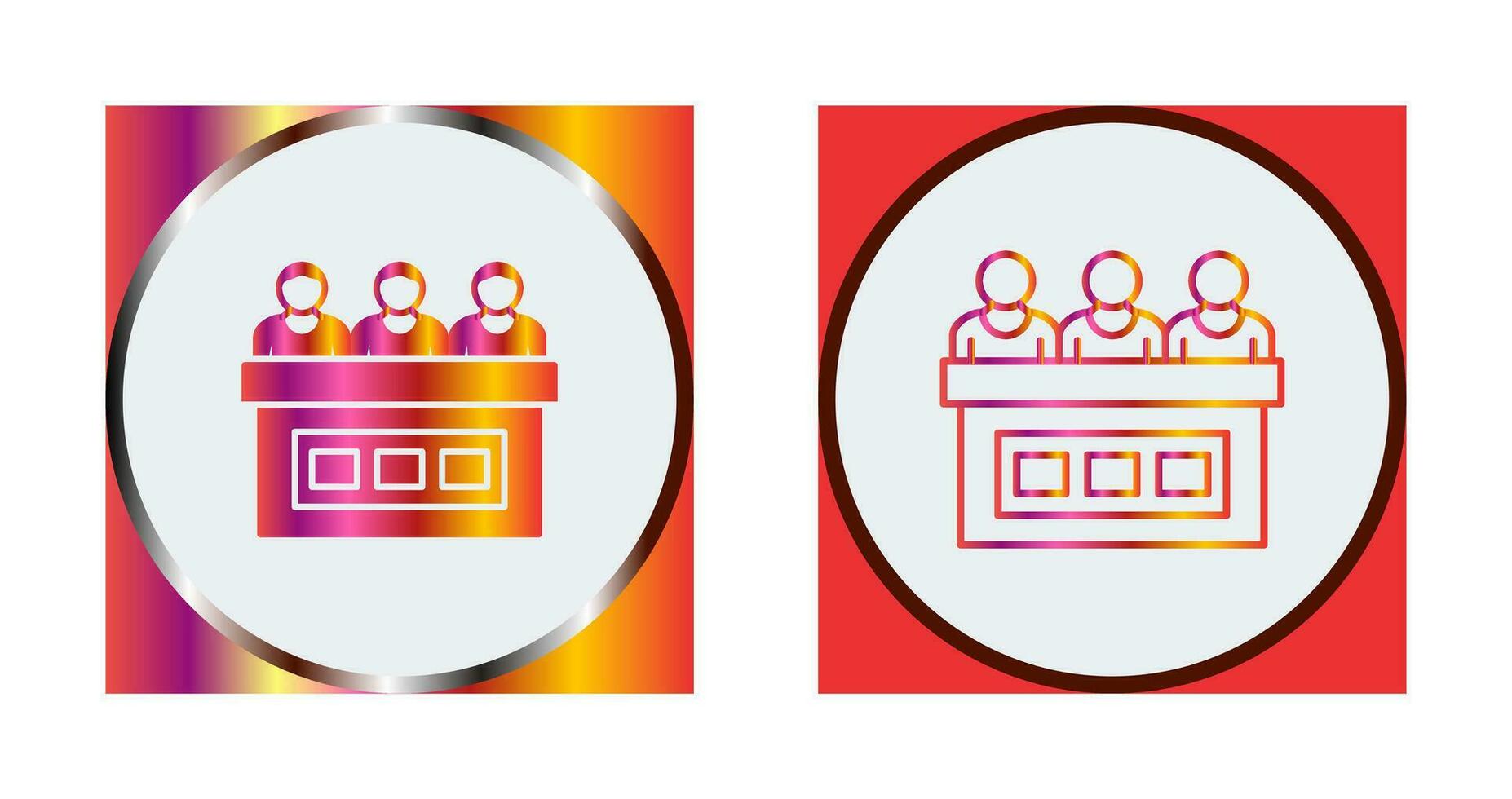 Jury Vector Icon