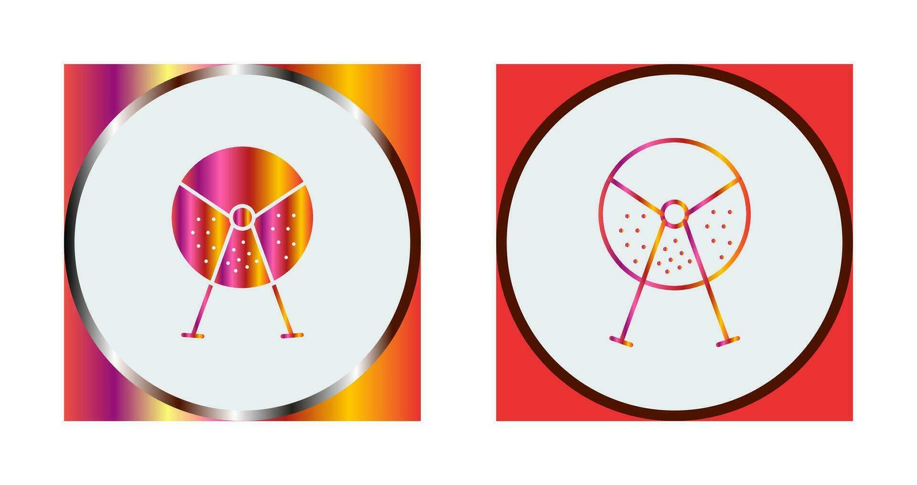 Lottery Machine Vector Icon